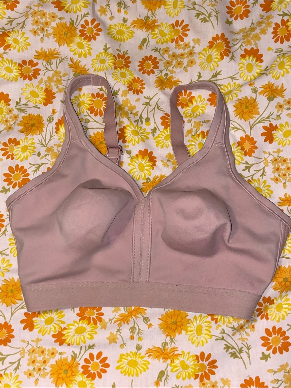 SOMA BLUSH EMBRACEABLE BRA Wireless Unlined 34DDD